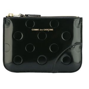 Comme Des Garçons Wallet ‘Polka Dots Embossed'
